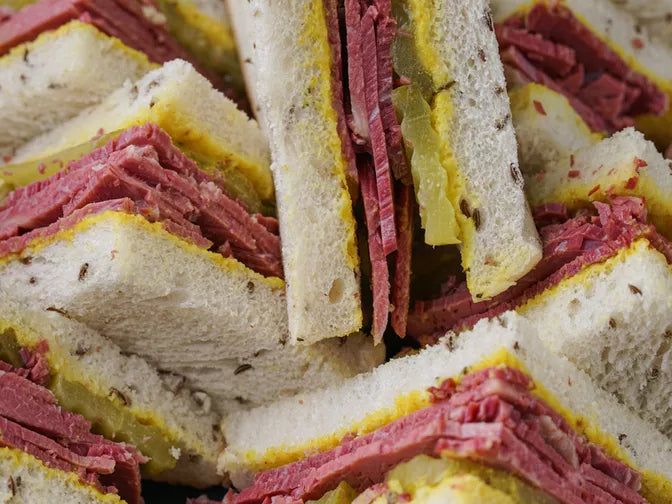 Mini Salt Beef Sandwiches Platter