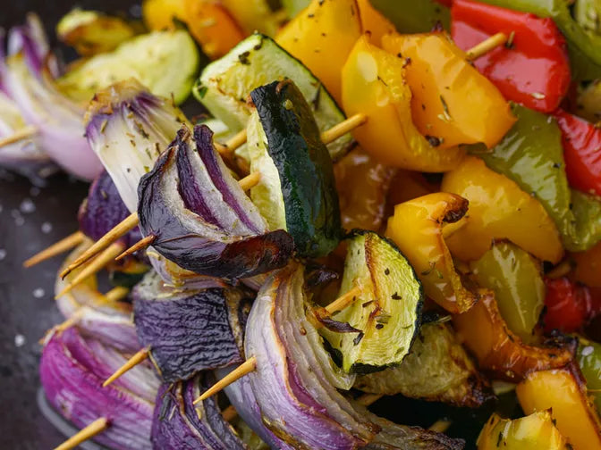 Grilled Veg Skewers